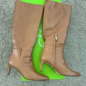 Sam Edelman Uma Copper Lizard Boots